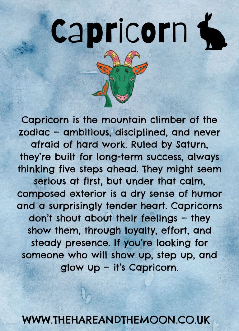 Zodiac Charm - Capricorn