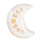 12CM MOON PHASE CRESCENT CERAMIC TRINKET TRAY - The Hare and the Moon