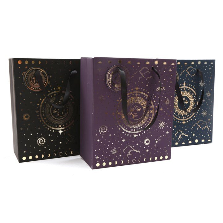 23CM MEDIUM SUN AND MOON GIFT BAG - The Hare and the Moon