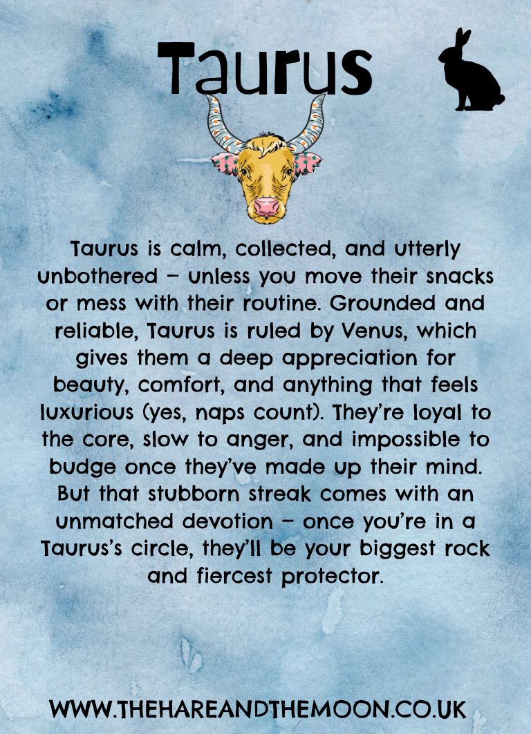 Zodiac Charm - Taurus