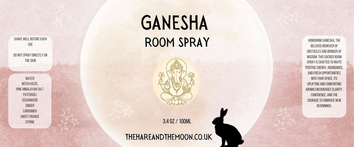 Ganesha Essential Oil Room Spray