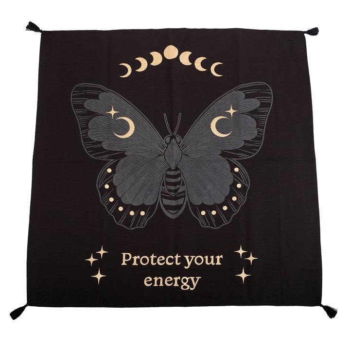72cm Black Moth Altar Cloth