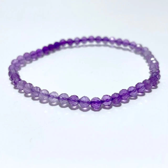 Multi-Faceted Amethyst Bracelet - MFB8