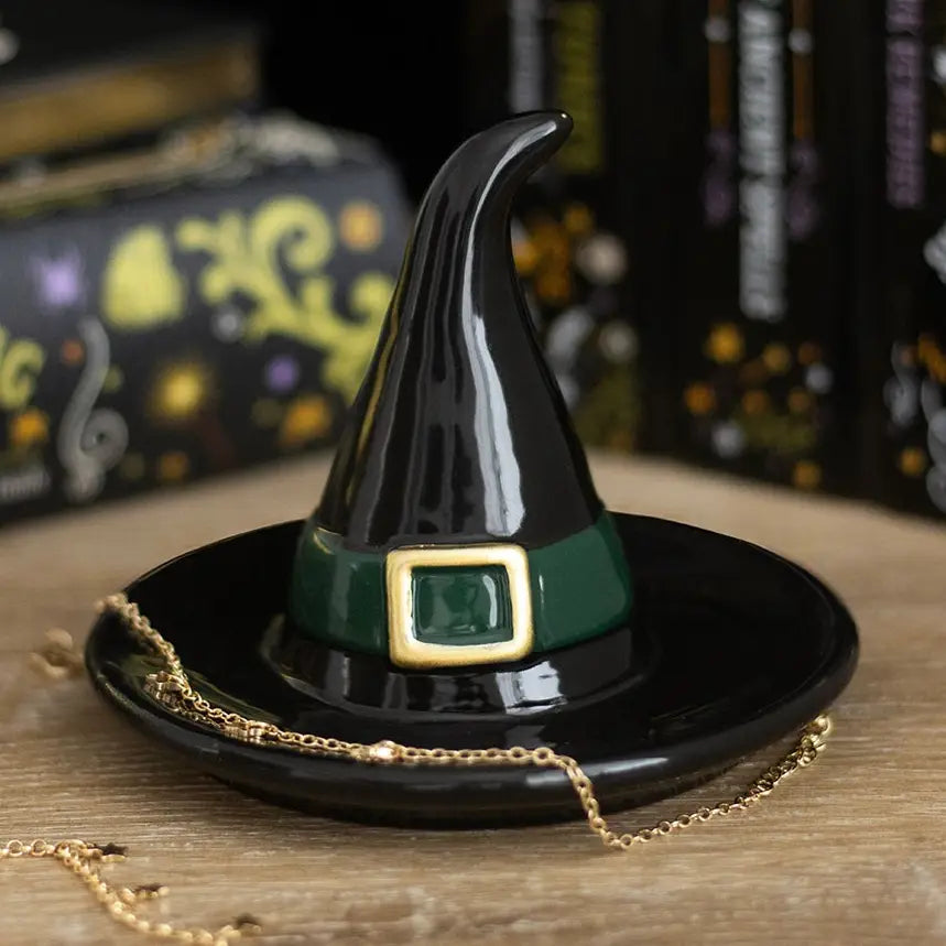 Black Witch Hat Trinket Dish