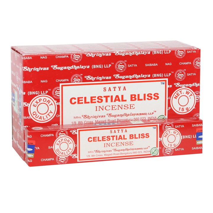 CELESTIAL BLISS FOREST INCENSE STICKS BY SATYA