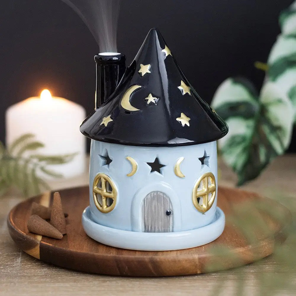 Celestial Cottage Incense Cone Holder