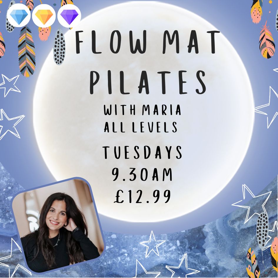 Flow Mat Pilates with Maria - Tuesdays - 9.30am
