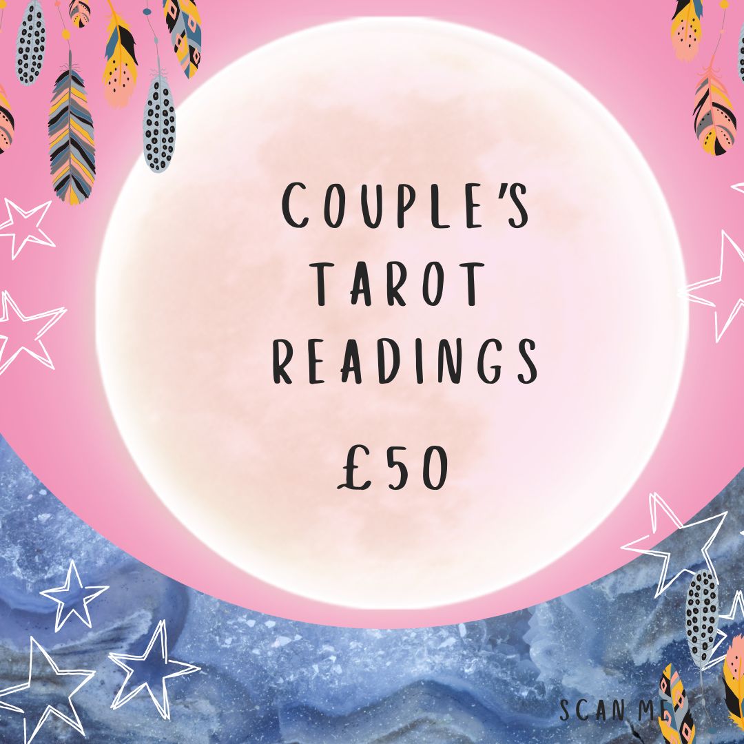 Couple's Tarot & Spirit Readings - Approx 50 Minutes