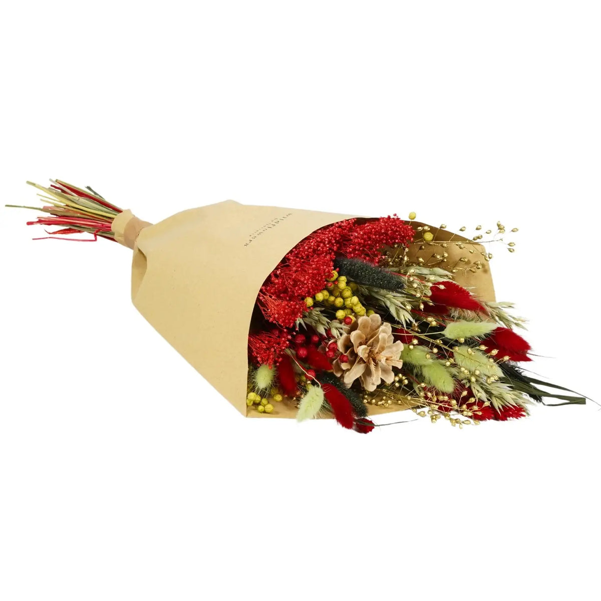 Dried Flowers Field Bouquet – Holiday Cheer - Medium - DFXM1