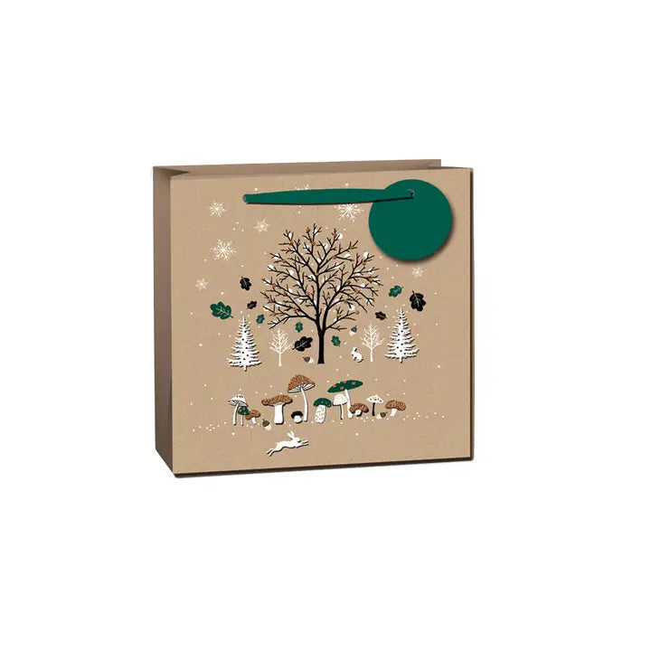Eco-Friendly Fsc™ Winter Woodland Christmas Gift Bags - GB2B/5688