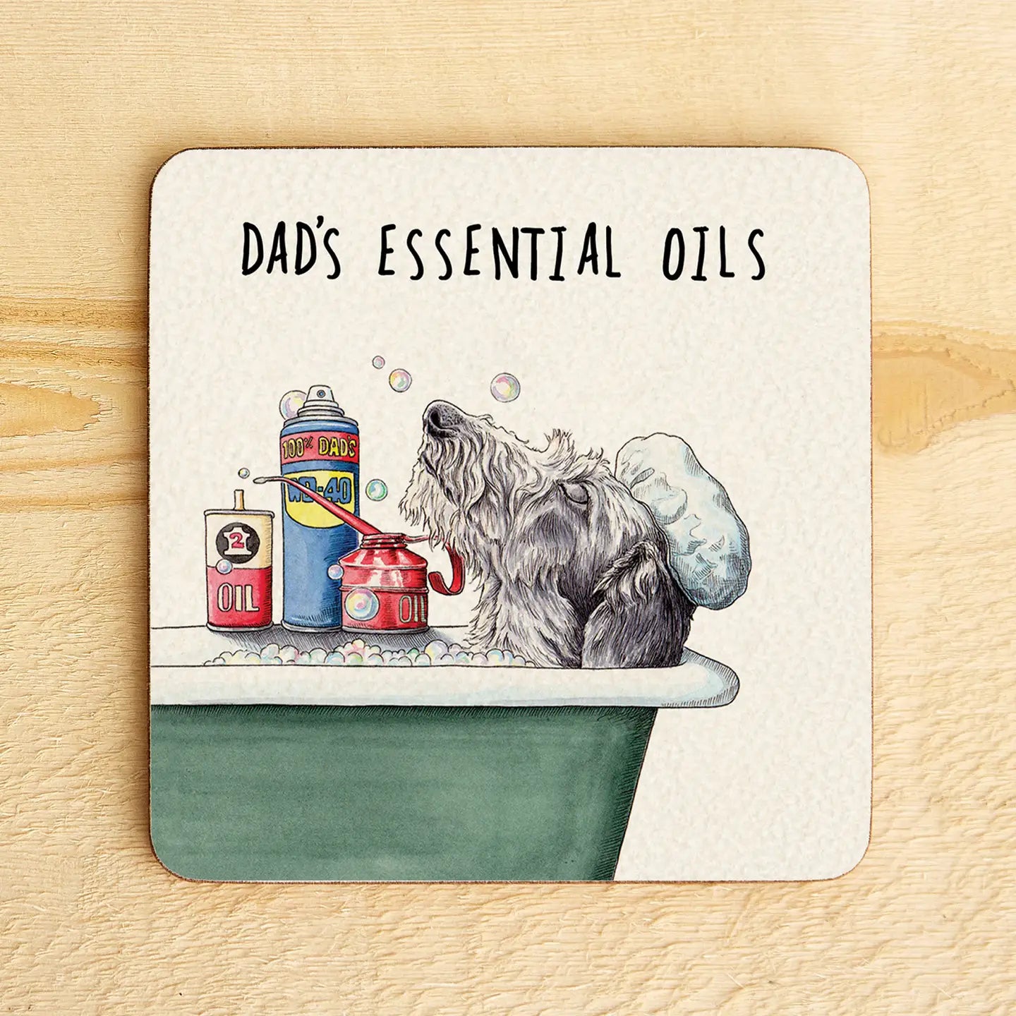 Essential Oils Coaster - Drinks Coaster - Funny Coaster - Father's Day- XX21