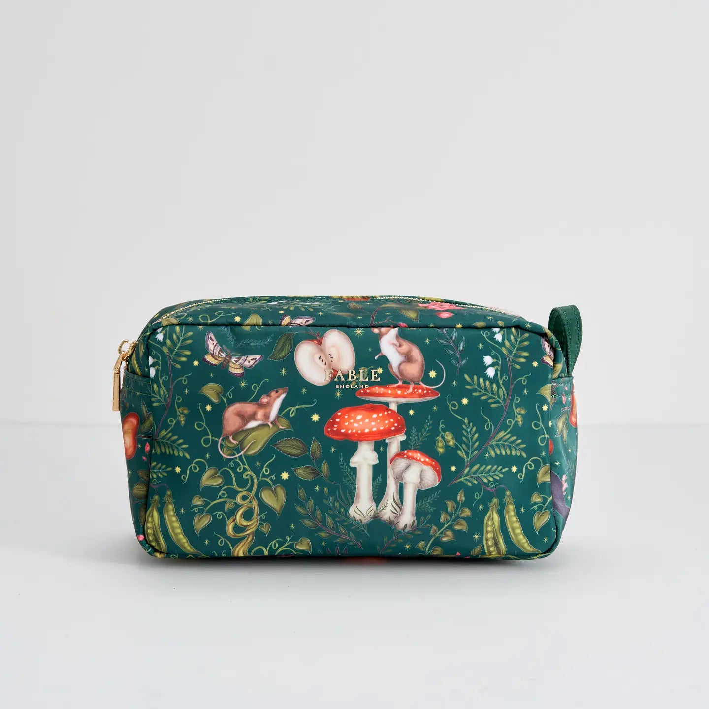 Fable X Catherine Rowe Into the Woods Green Travel Pouch - 47104