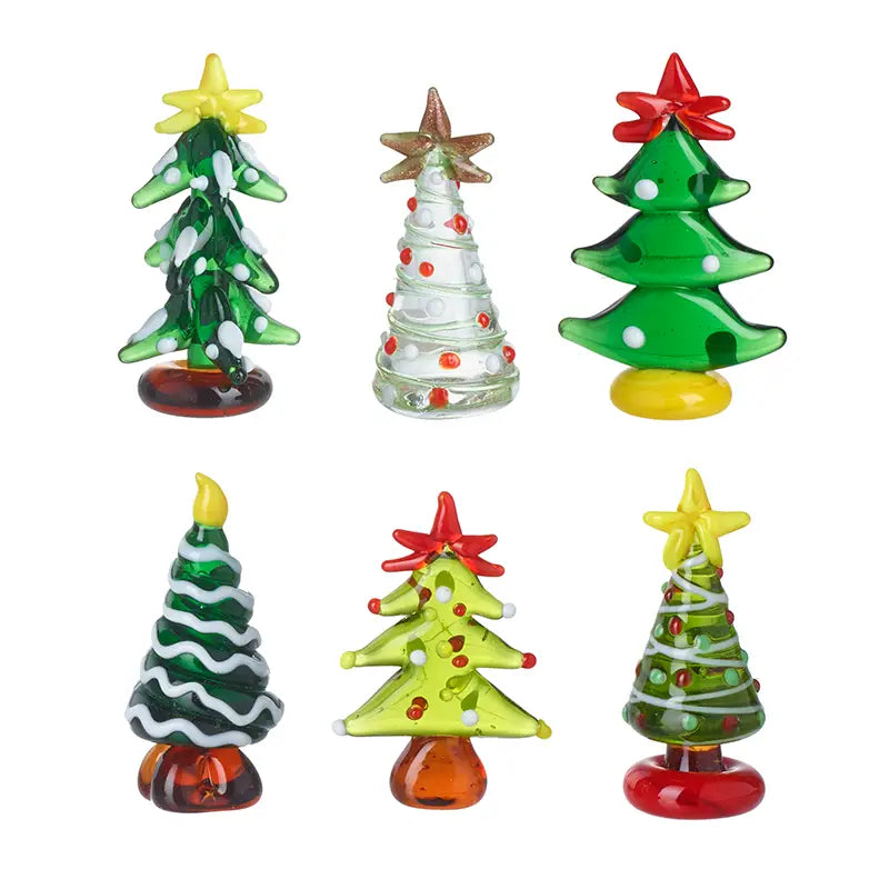 Glass Christmas Tree Decorations - JNJ138