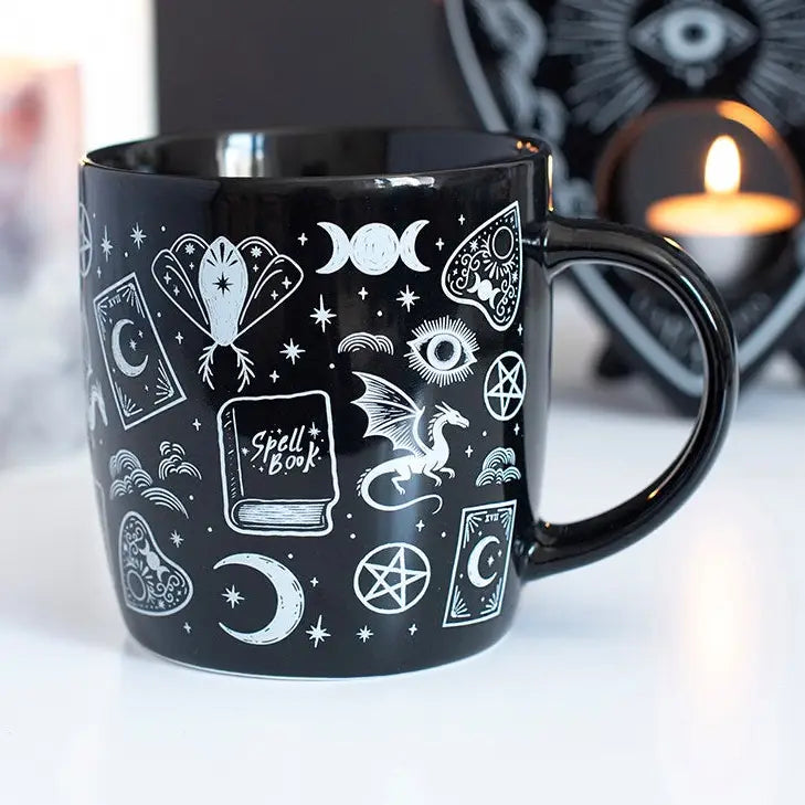 Gothic Spellbound Secrets Mystical Print Mug