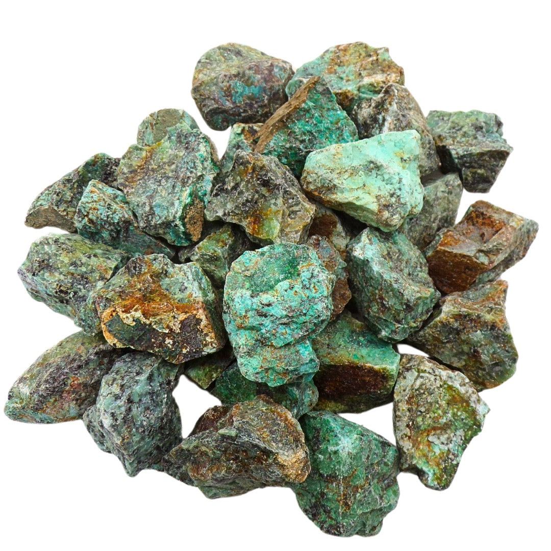 Rough African Turquoise - Stone of Positivity
