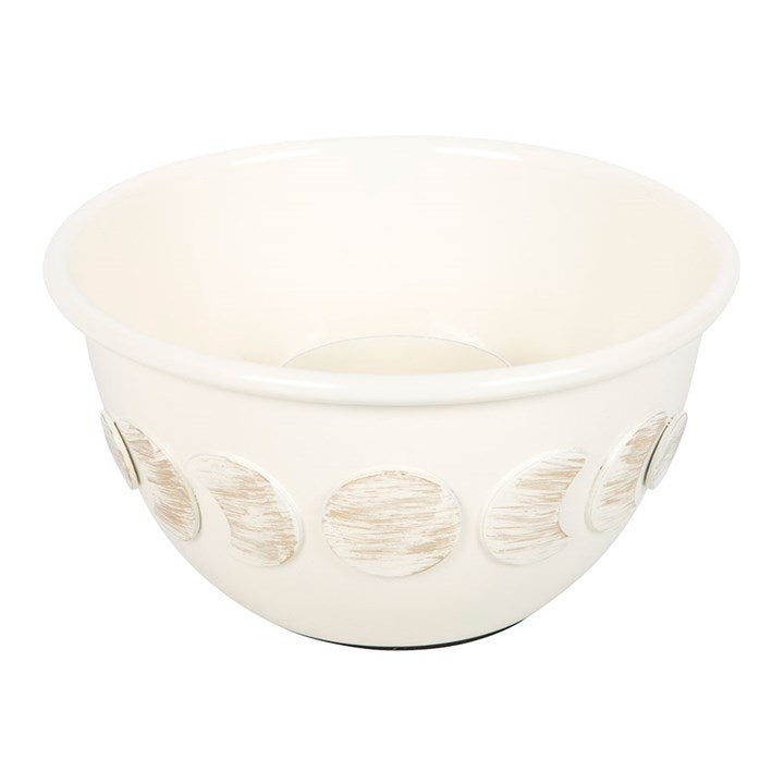 Moon Phase Metal Sage Smudge Bowl