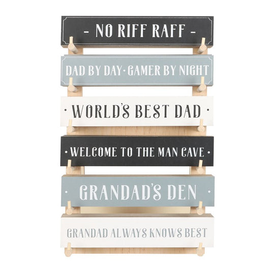 BLOCK SIGNS FOR HIM FATHERS DAY