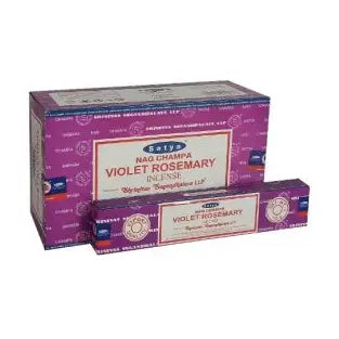 Satya Violet Rosemary Incense Sticks