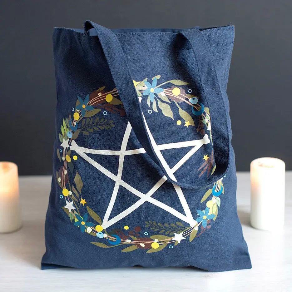 Solstice Wreath Tote Bag