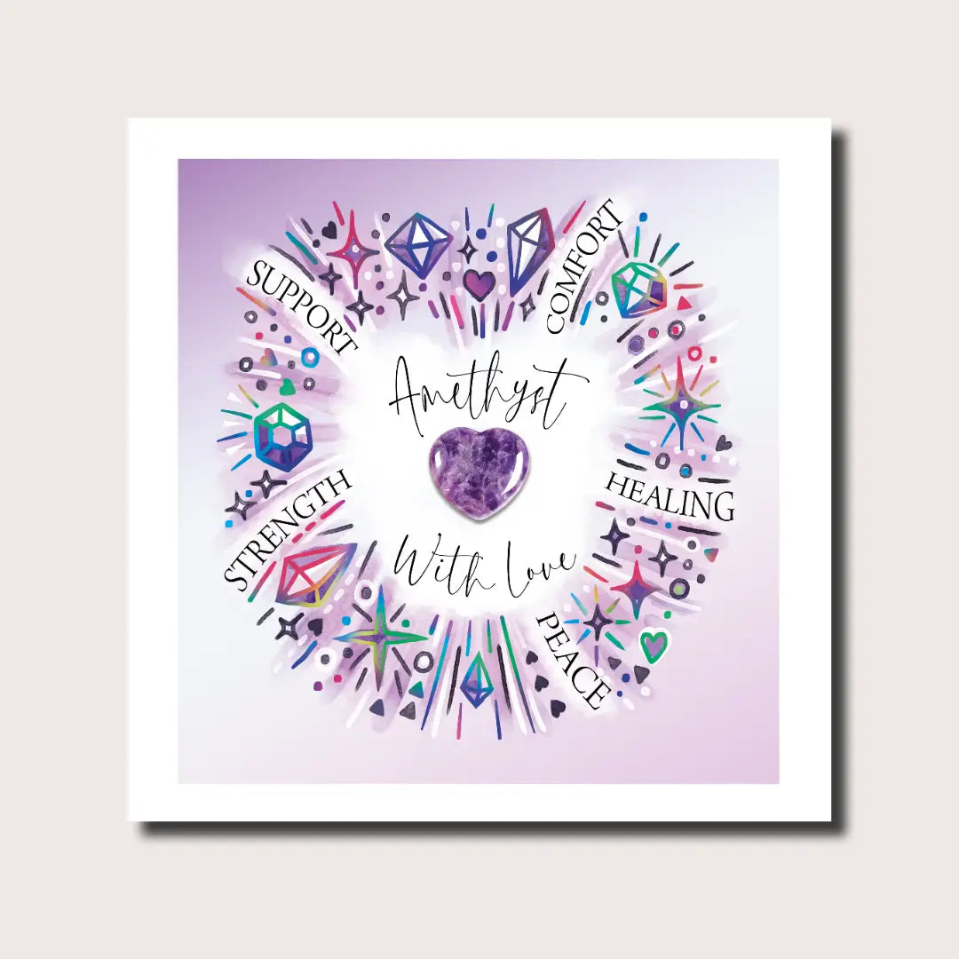 Sybil Love Amethyst Greeting Card - SYL02