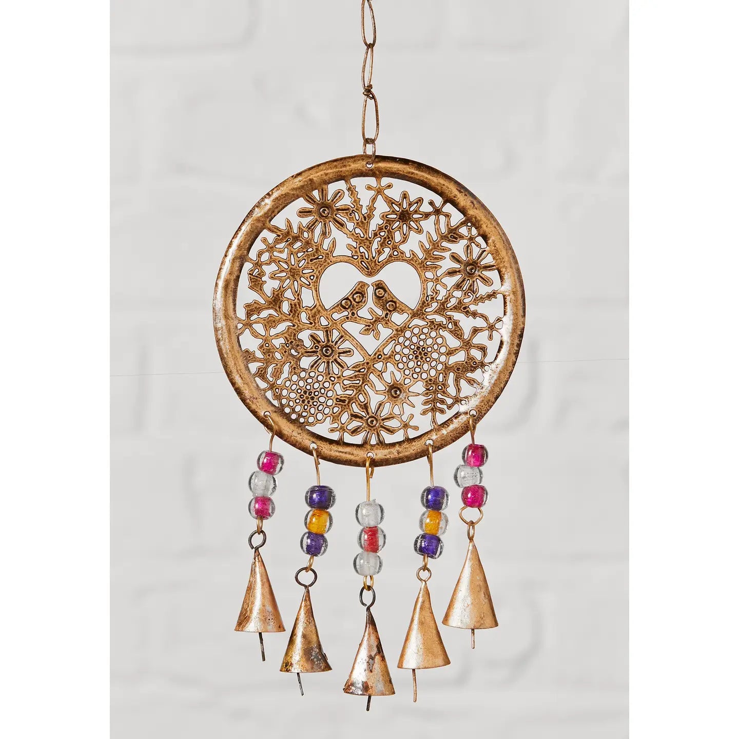 Tree of Life with Love Birds Windchime