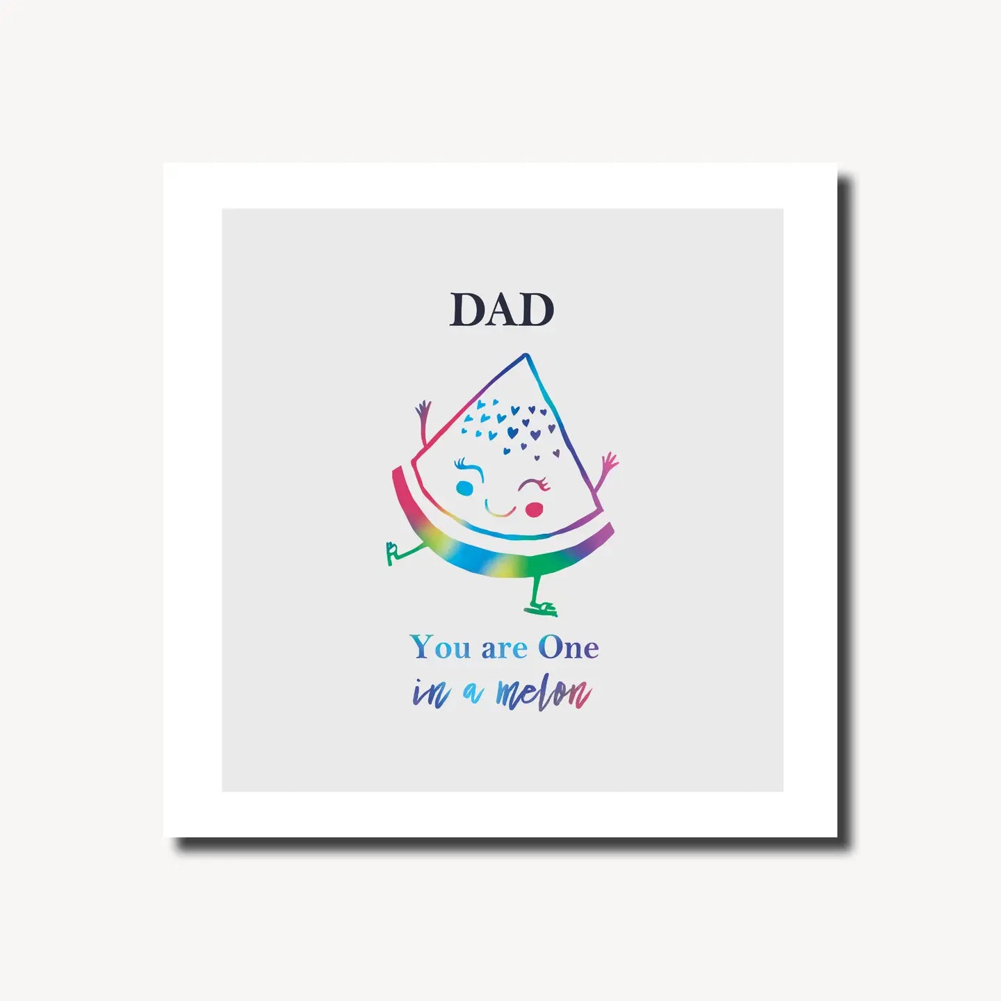 Watermelon Father's Day Greeting Card - FD2507