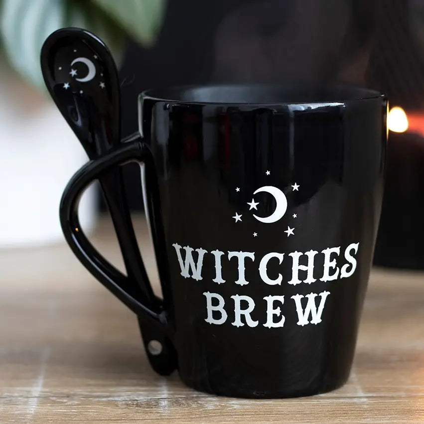 Witches Brew Mug and Spoon Set