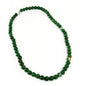 African Green Jade Authentic Crystal Stone Beaded Necklace - CS1487 - The Hare and the Moon