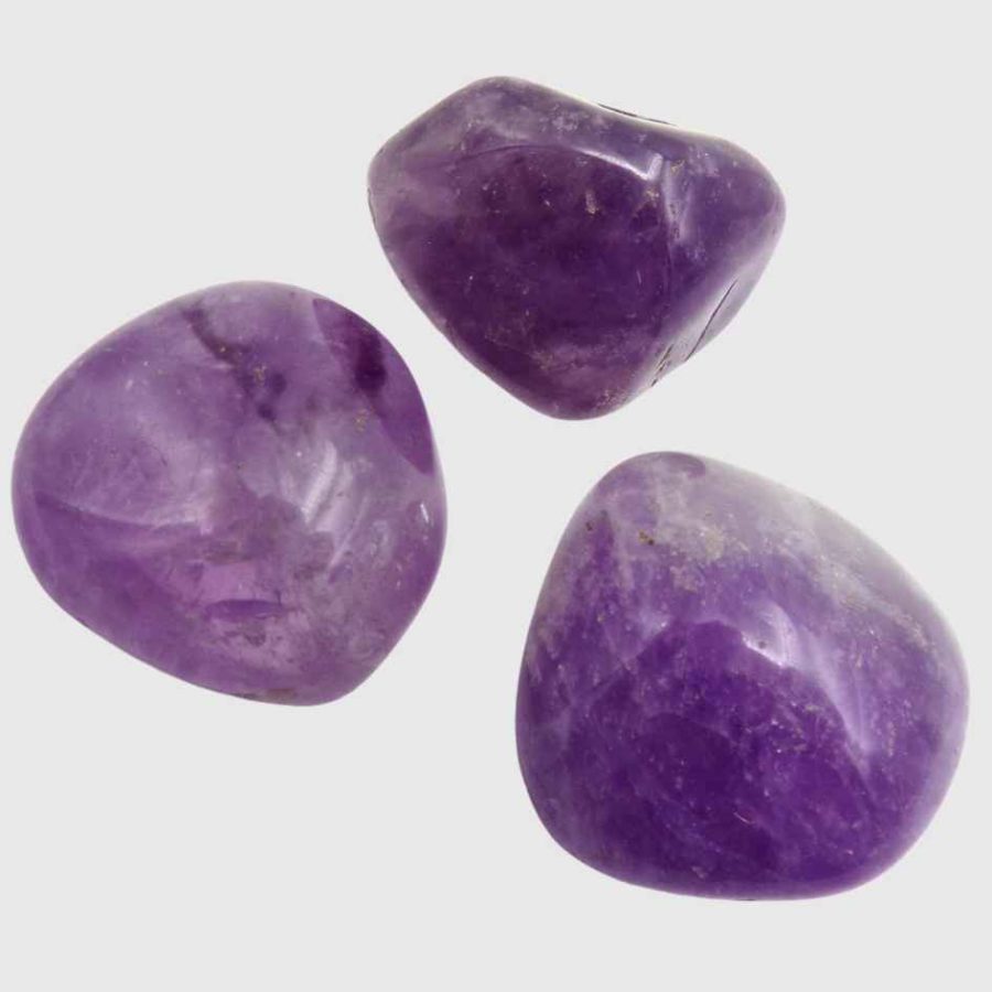 Amethyst Large Tumble Stone - Stone of Healing and Beauty - LT3