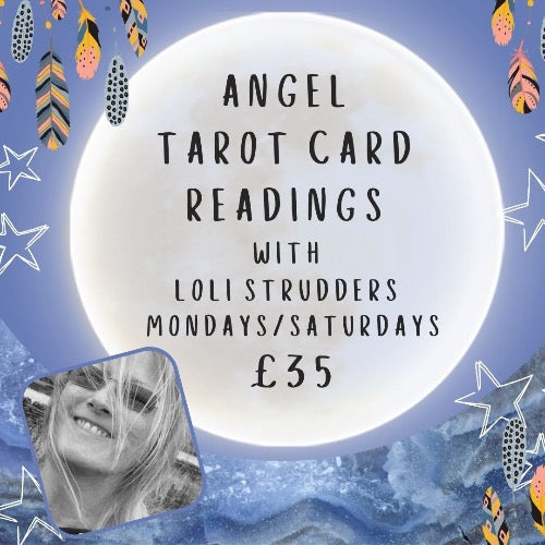 Angel Tarot Card Readings with Loli Strudders - Approx 35 Minutes - The Hare and the Moon
