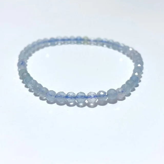 Multi-Faceted Aquamarine Bracelet - MFB7
