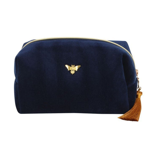 BEE-UTIFUL VELVET MAKEUP BAG - The Hare and the Moon