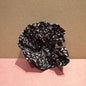 Black Flowers Print Hair Scrunchie - The Hare and the Moon