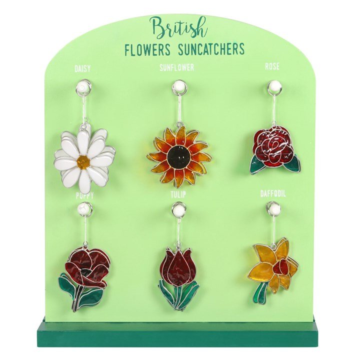 BRITISH FLOWER SUNCATCHERS - The Hare and the Moon