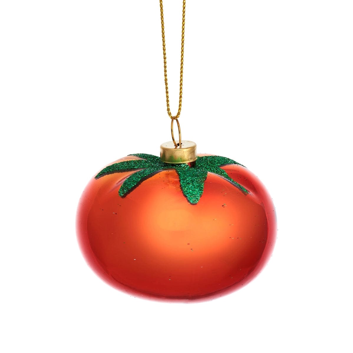 Sasse & Belle Christmas Decorations Tomato Shaped Bauble - DROPXM131