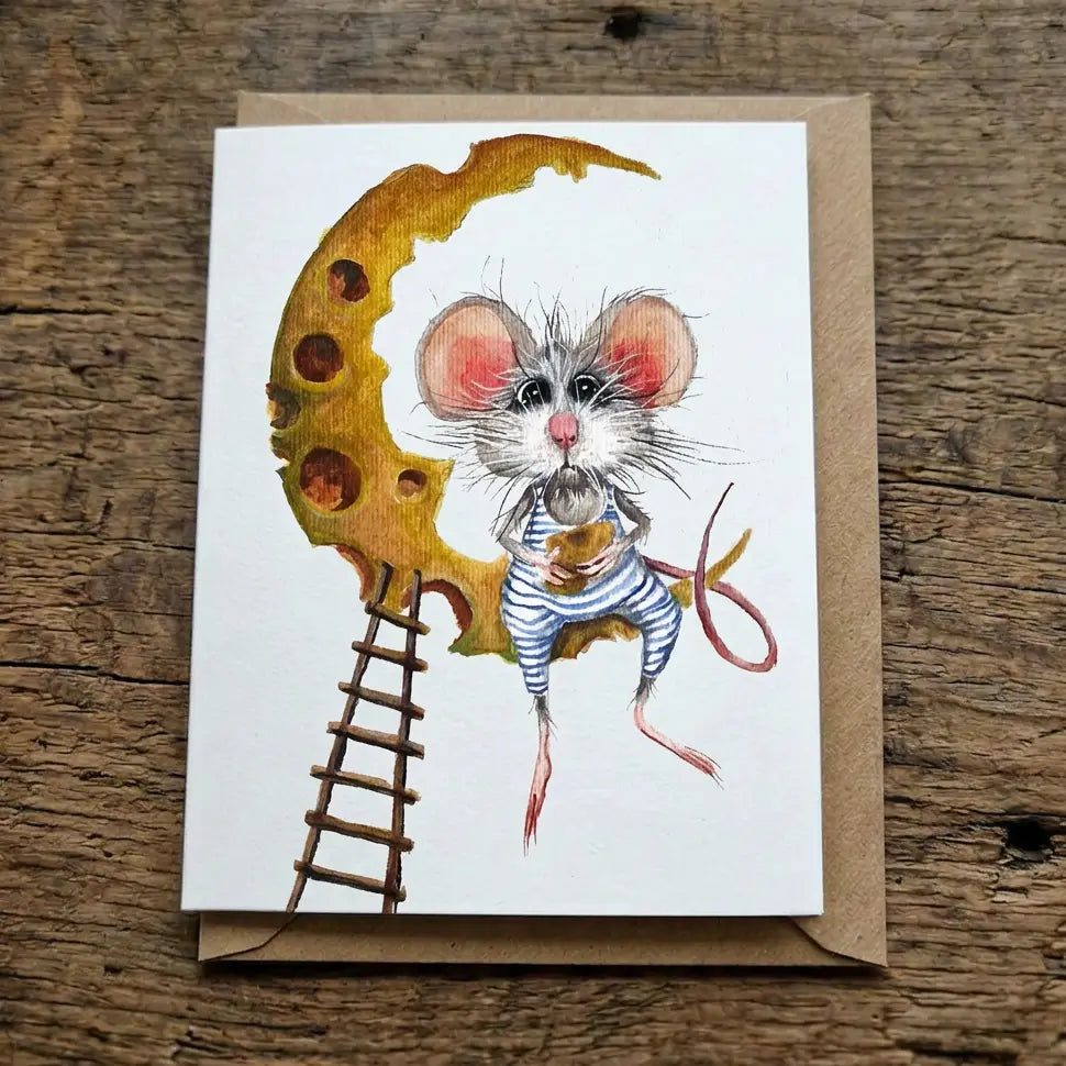 Cosmic Crumbs | Jurga Ryan | 6x4" Greeting Card | JRA19