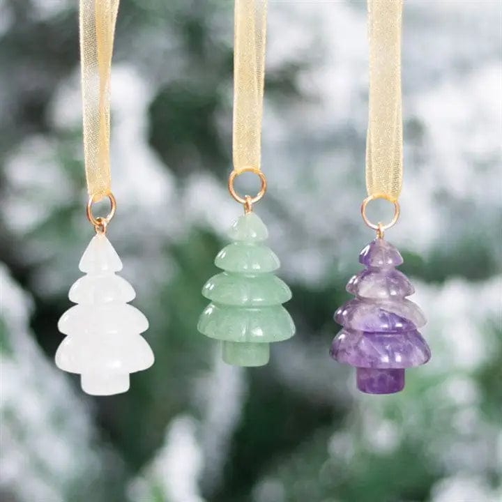 Jones Home & Gift Crystals Crystal Christmas Tree Decorations - SOLD INDIVIDUALLY