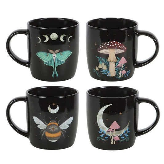 DARK FOREST MUGS - The Hare and the Moon