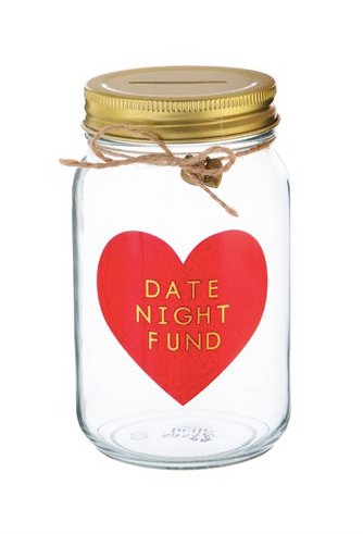 Date Night Fund Money Jar - The Hare and the Moon