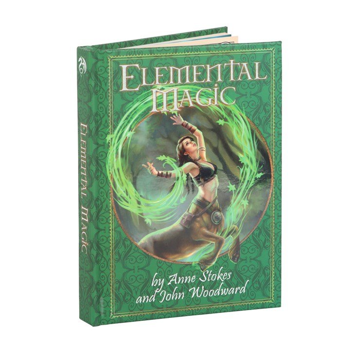 ELEMENTAL MAGIC BOOK BY ANNE STOKES AND JOHN WOODWARD - The Hare and the Moon