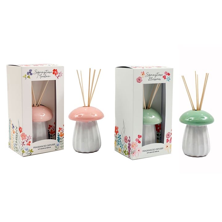 Jones Home & Gift Essential Oils & Fragrance 100ML MUSHROOM REED DIFFUSER