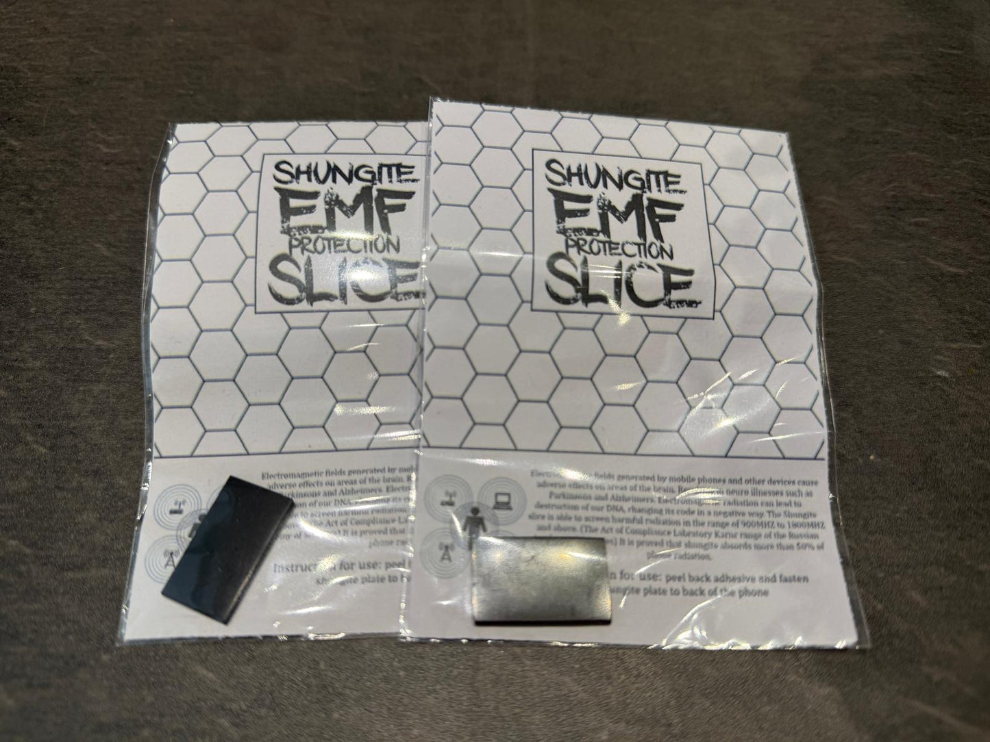 SHUNGITE EMF PHONE SLICE - SEPS1