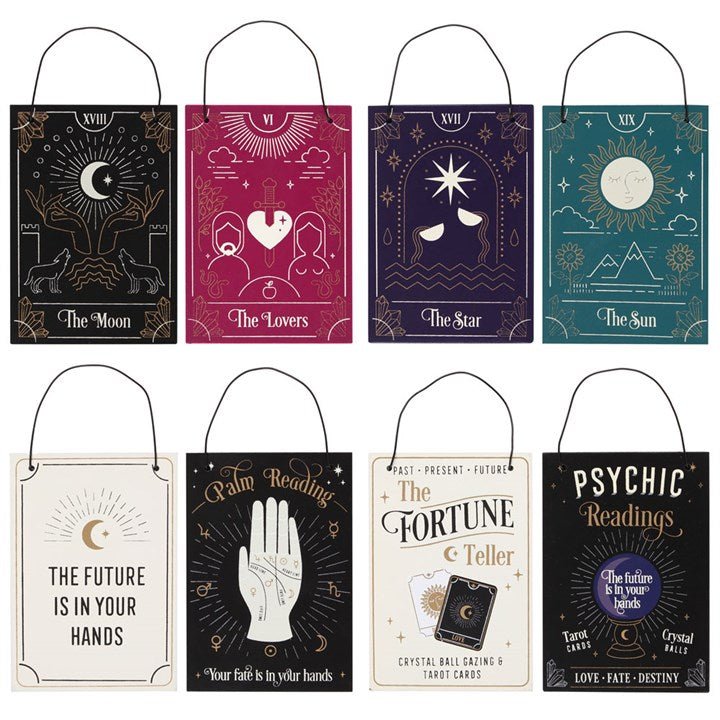 FORTUNE TELLER MINI SIGNS - The Hare and the Moon