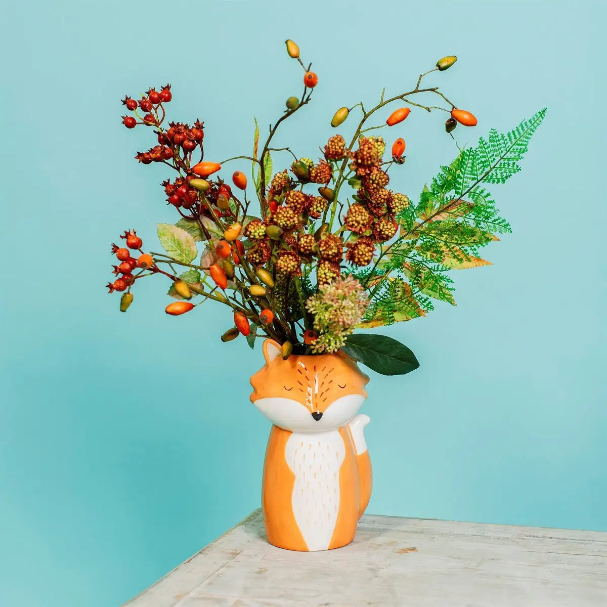 Finley Fox Vase - XDC425