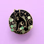 Good Luck Cat Enamel Pin - GP156 - The Hare and the Moon