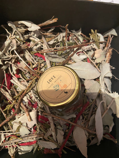 Hand-Blended Loose Incense - Love - The Hare and the Moon
