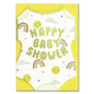 Happy Baby Shower Greeting Card - RBL57 - The Hare and the Moon