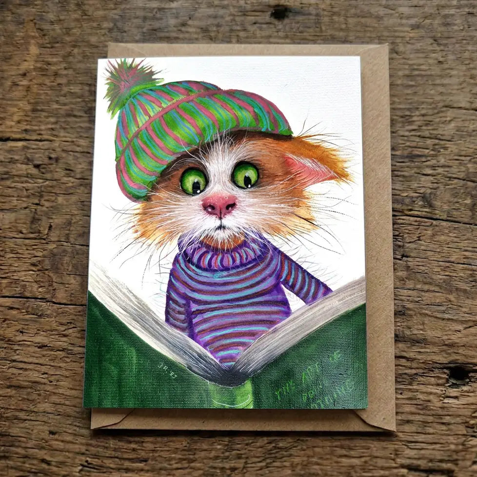 Pawsitive Literature | Jurga Ryan | 6x4" Greeting Card | JRA15