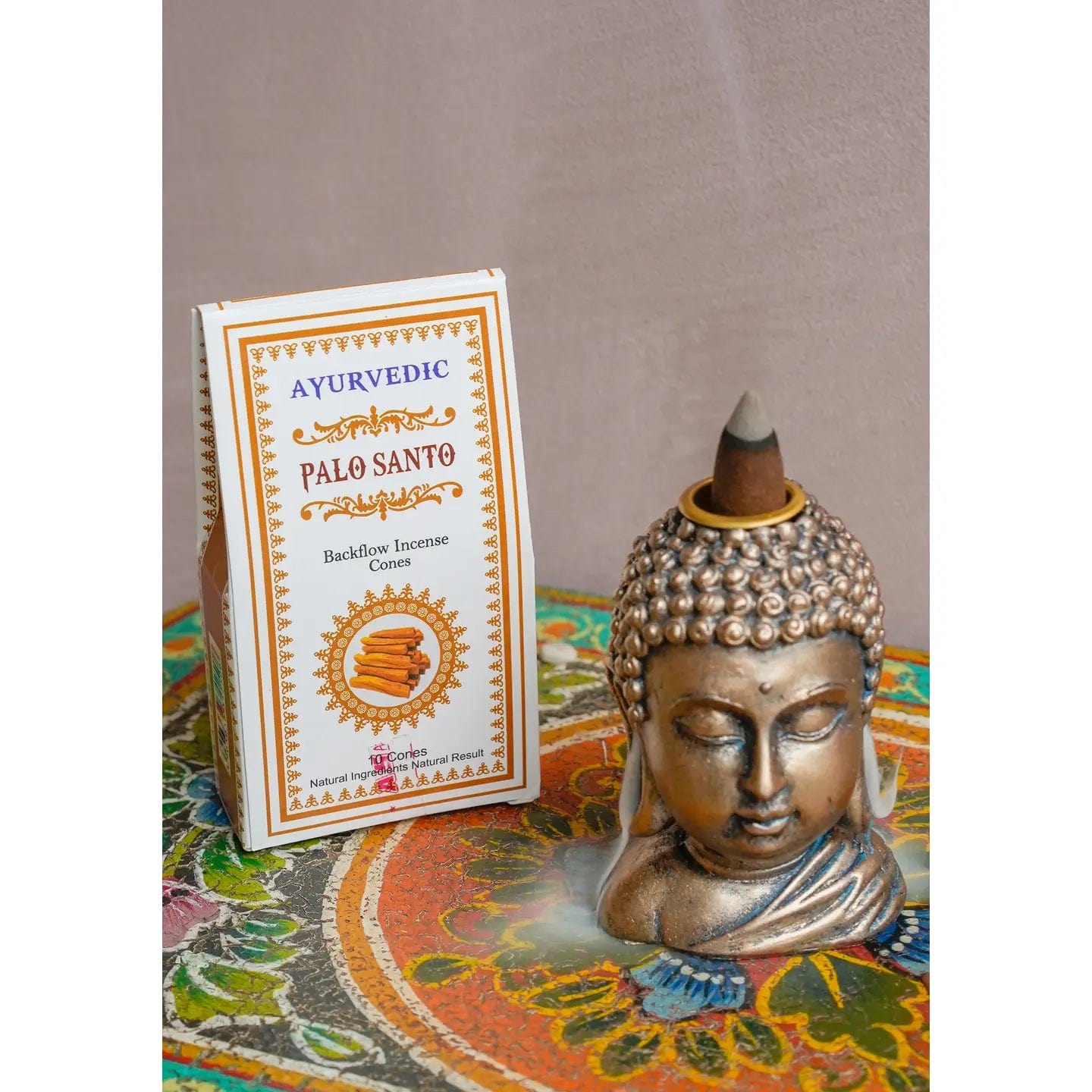 namaste Incense Ayurvedic Masala Backflow Incense Cones