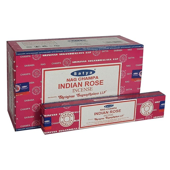 INDIAN ROSE INCENSE STICKS BY SATYA - The Hare and the Moon